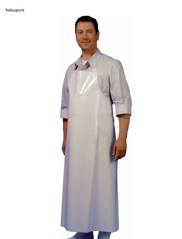 Schlachtschürze "Ledolin-Pure", 130 cm, weiß