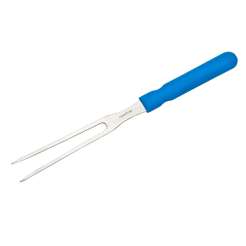 Fuduu.de - Aufschnittgabel, 24,5 cm, blau