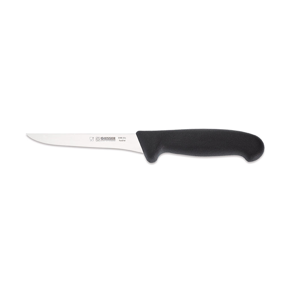 Giesser - Ausbeinmesser, 13 cm, schwarz, 3105