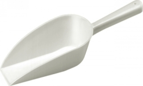 Fuduu.de - Gewürzschaufeln, Kunststoff, weiß, 250 mm, 250 ml